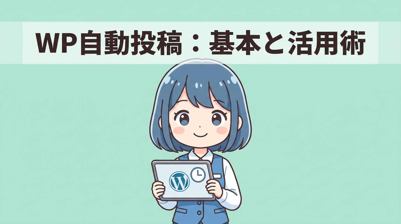 WordPress自動投稿ツールの基本と活用術